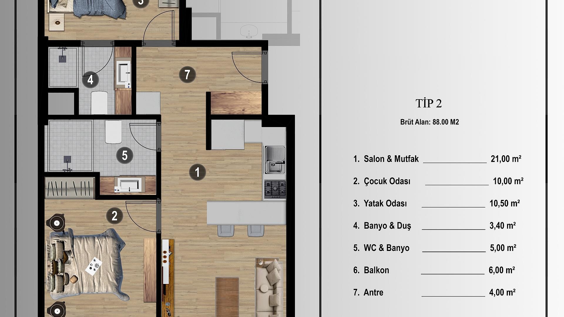Image du plan d'étage 3