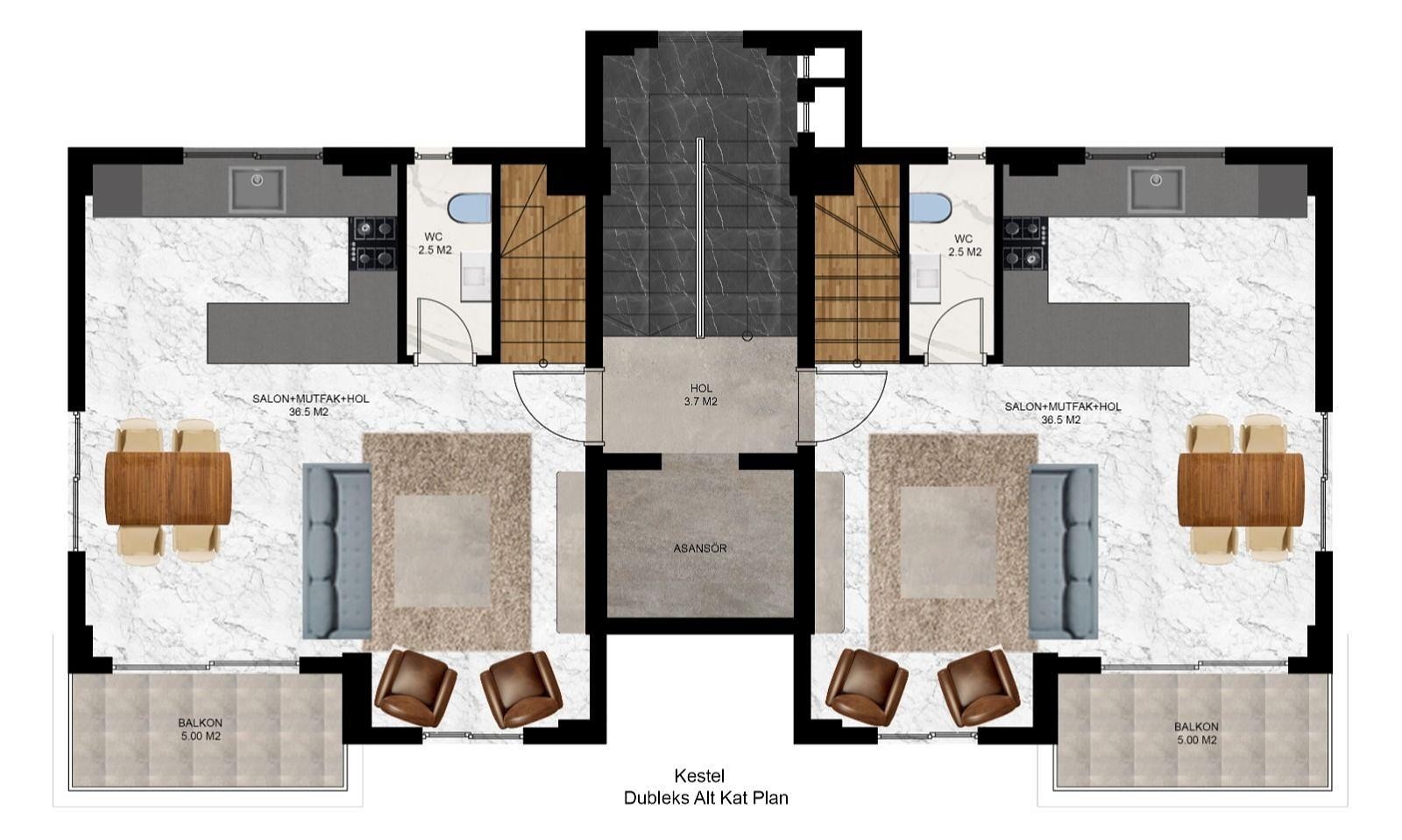 صورة مخطط الطابق 2 