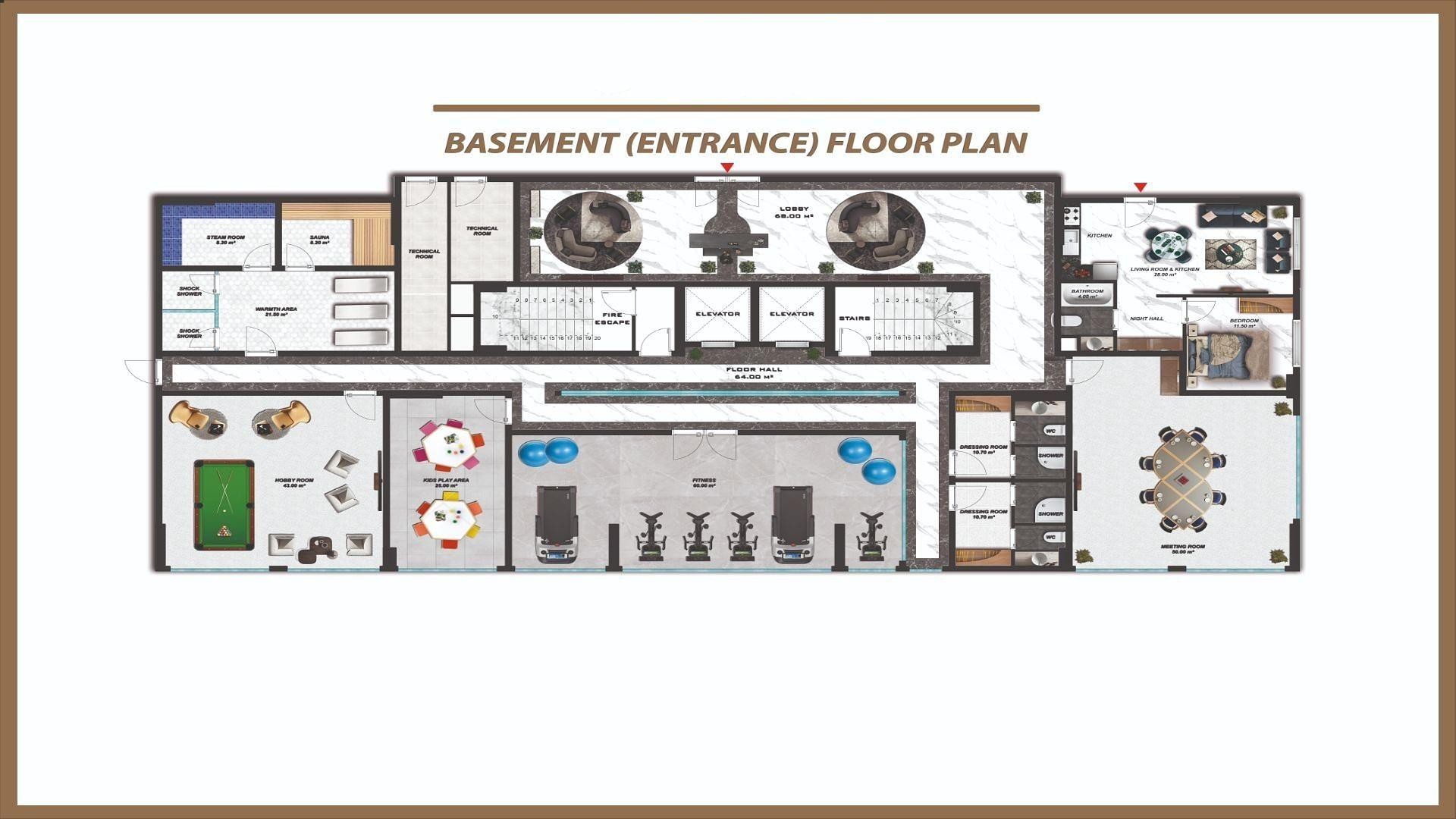 صورة مخطط الطابق 1 