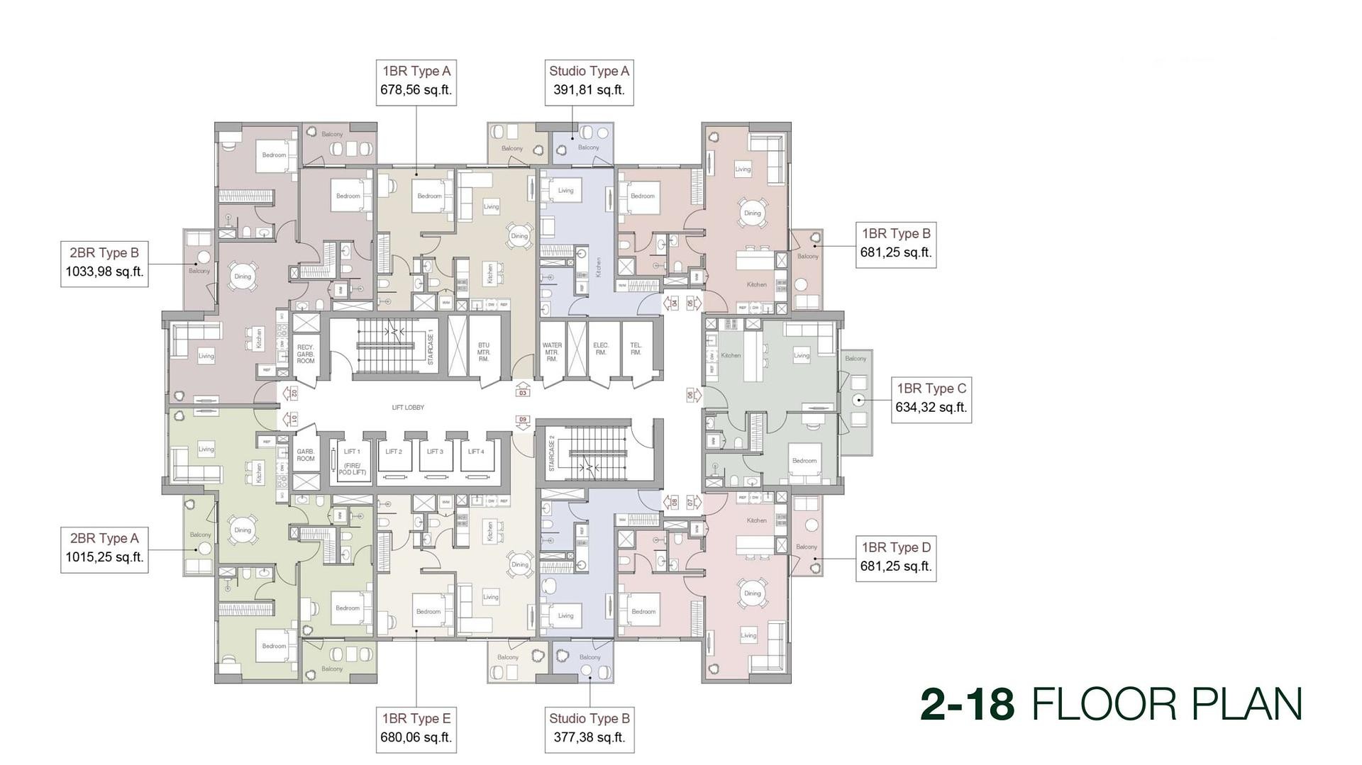 Image du plan d'étage 1