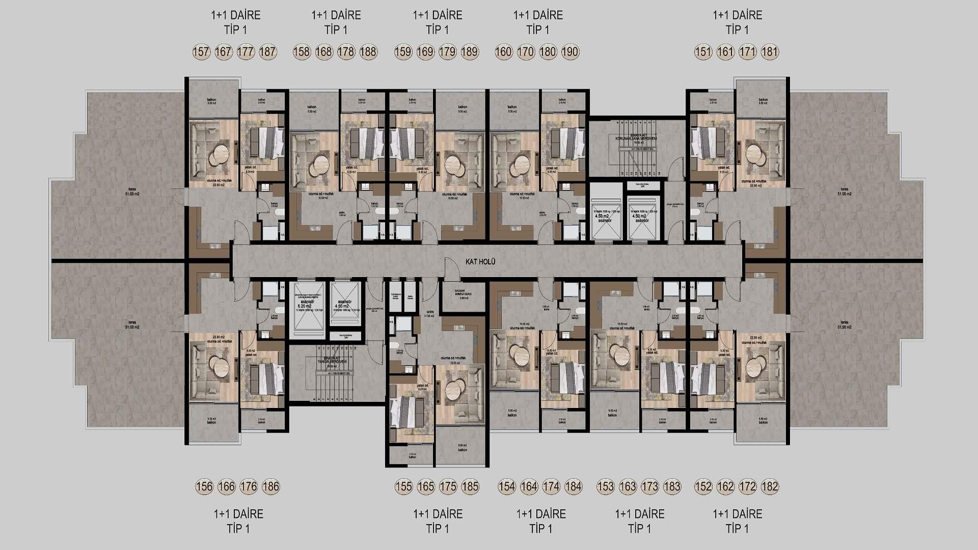 Image du plan d'étage 6
