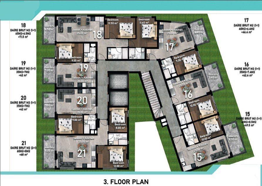Image du plan d'étage 2