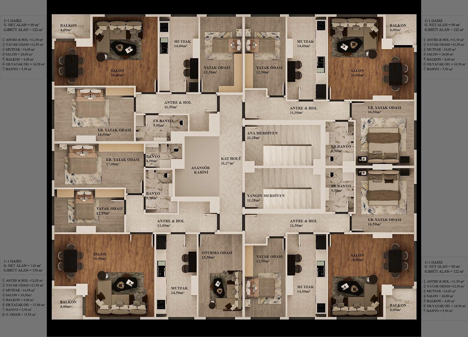 Image du plan d'étage 1