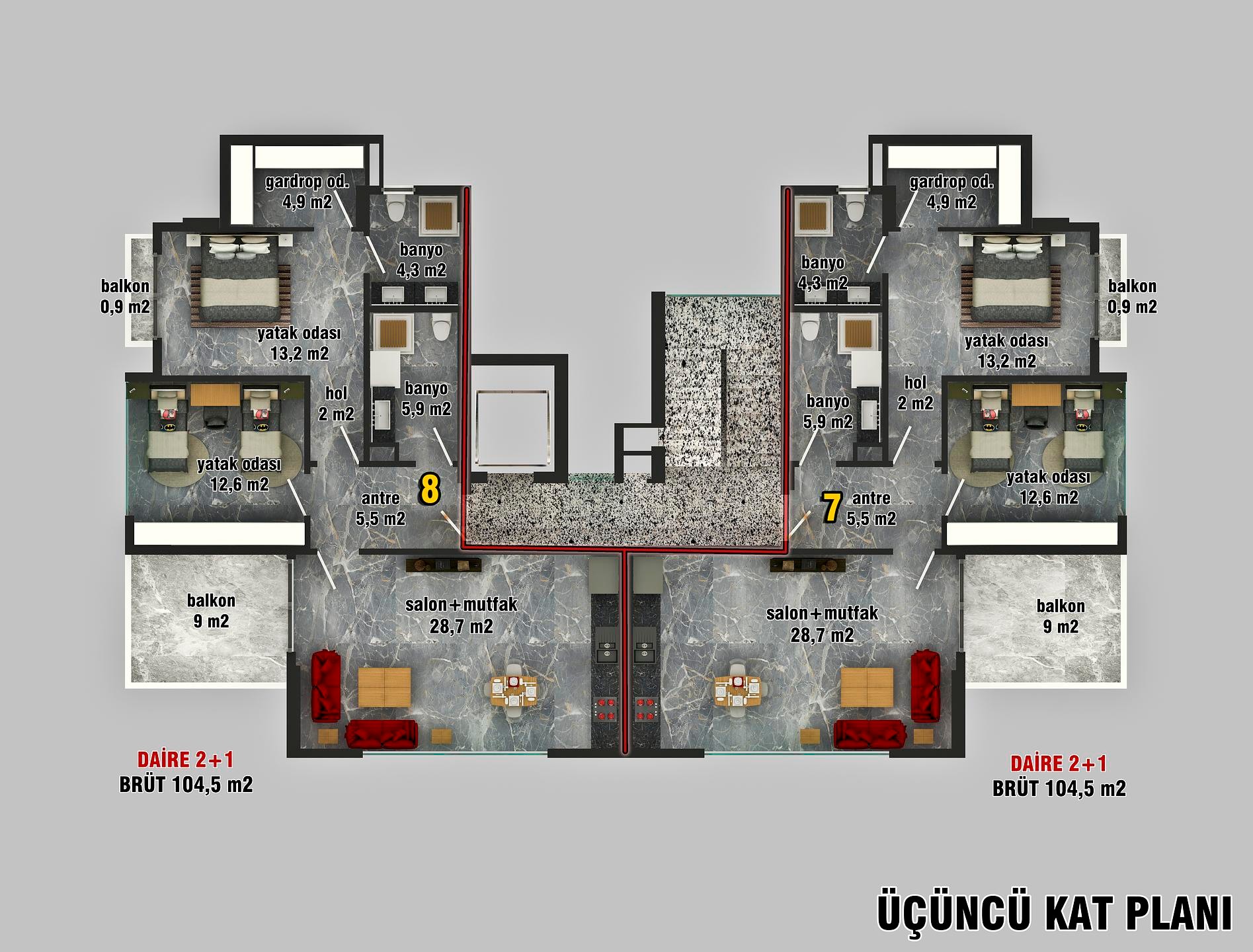 Grundrissdarstellung 3
