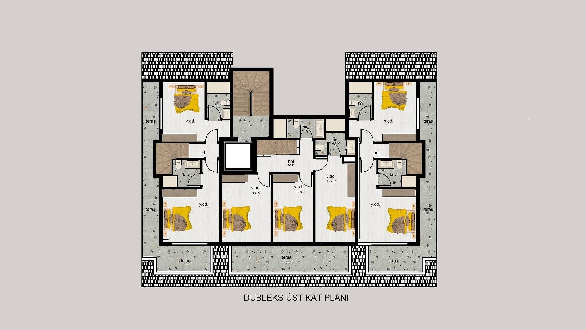 Obraz planu piętra 3