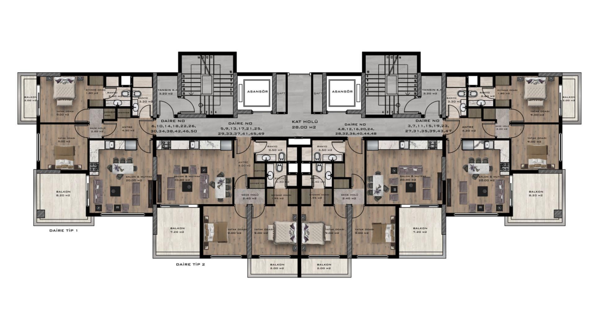 Grundrissdarstellung 1