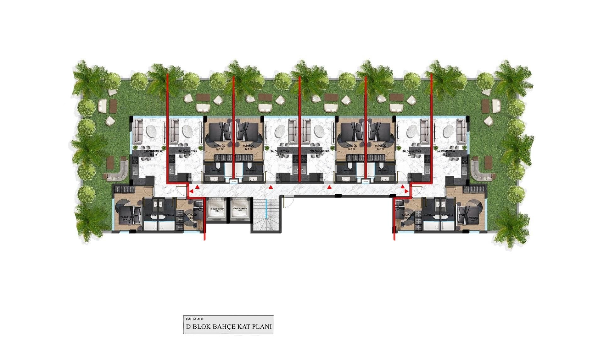 صورة مخطط الطابق 19 