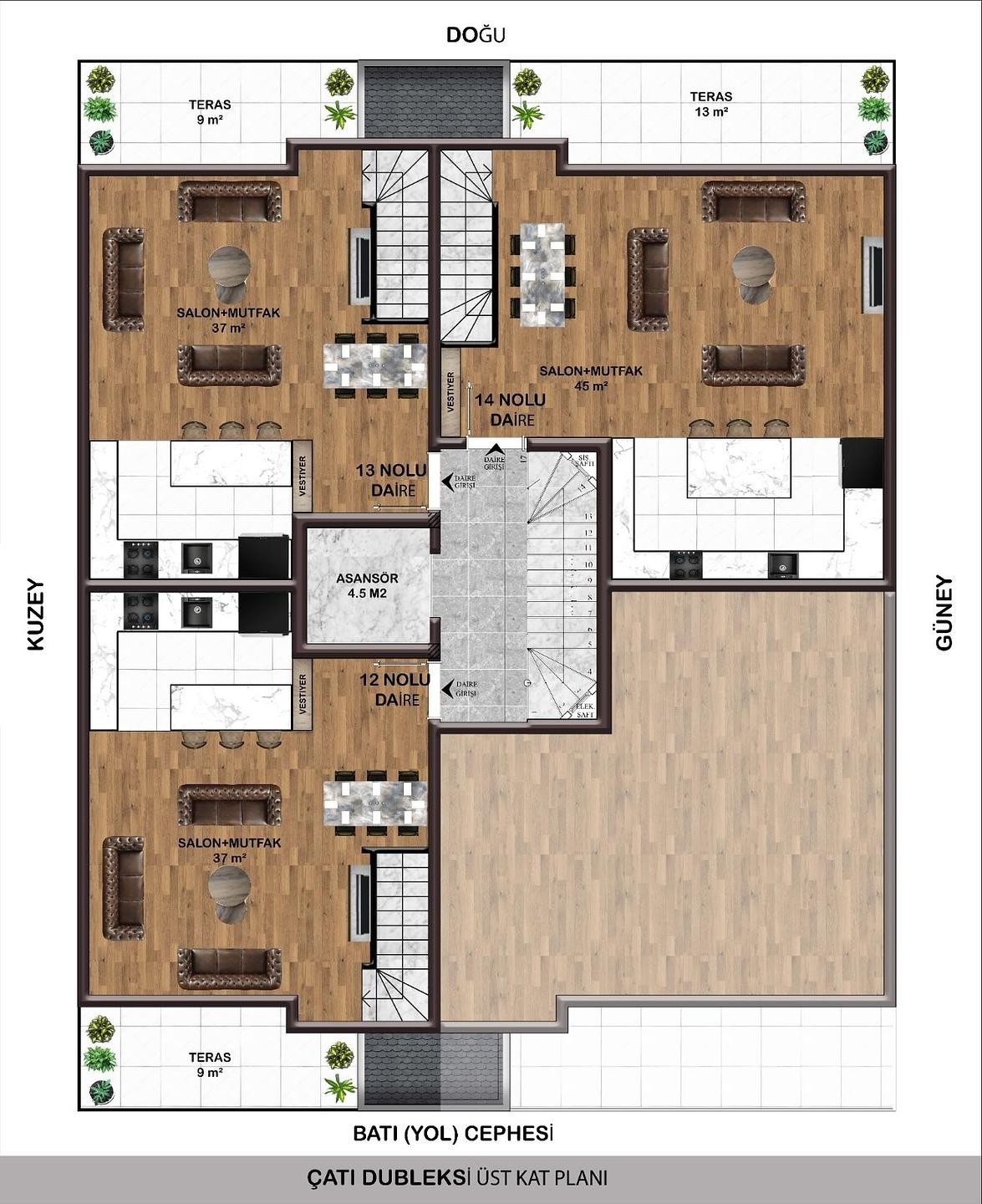 تصویرنقشه طبقه 4