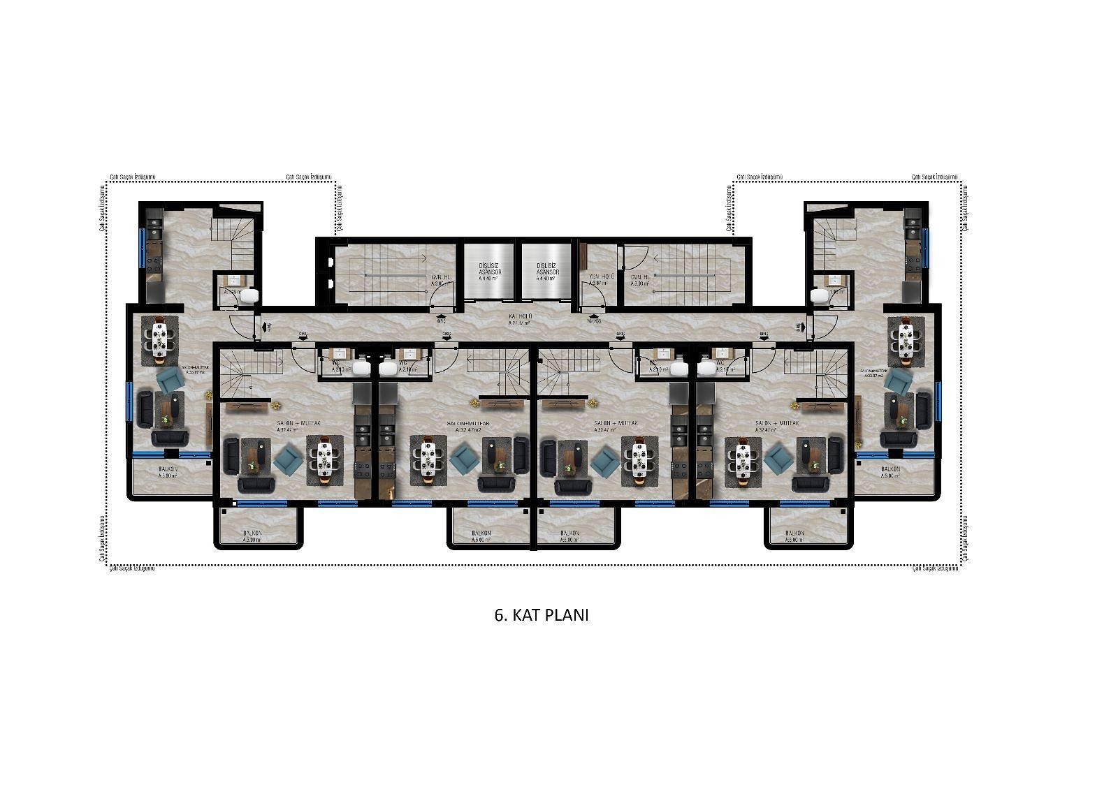 صورة مخطط الطابق 9 