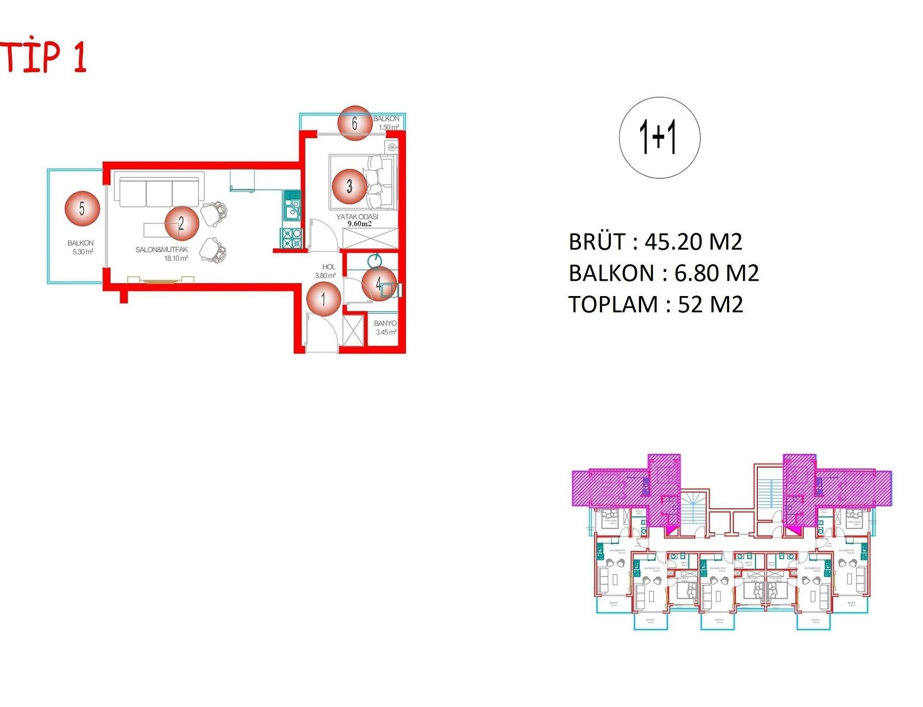 Grundrissdarstellung 1