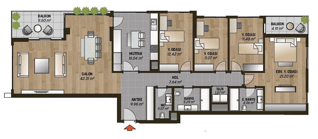 Grundrissdarstellung 9