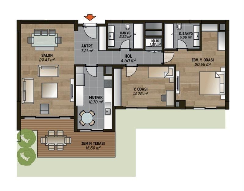 Grundrissdarstellung 5