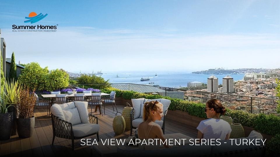 Apartamentos com Vista para o Mar na Turquia