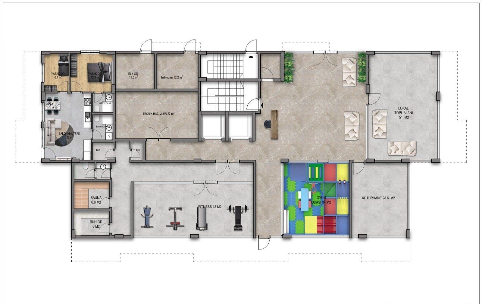 Image du plan d'étage 1