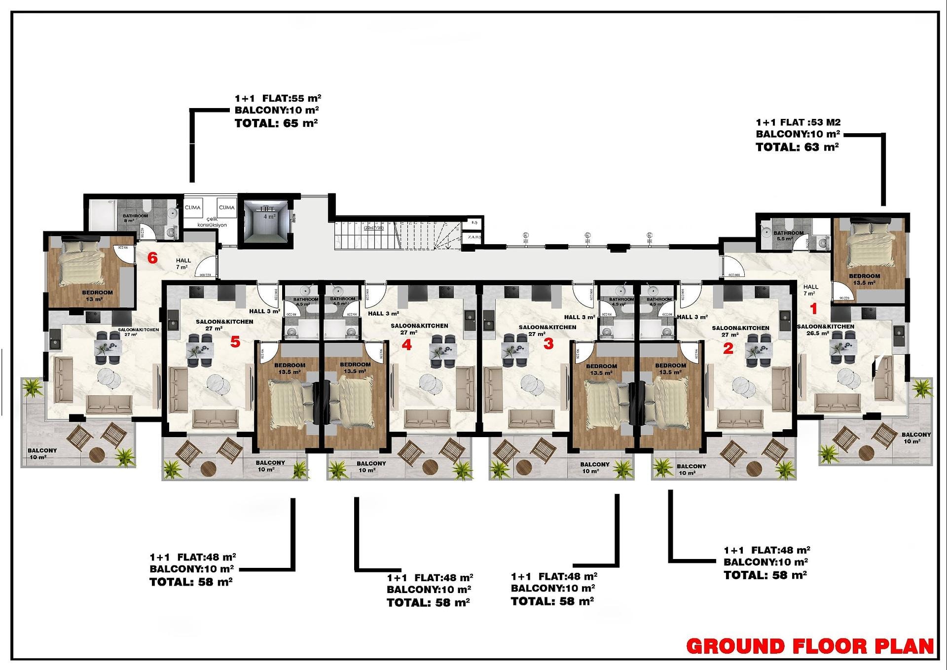 Image du plan d'étage 2