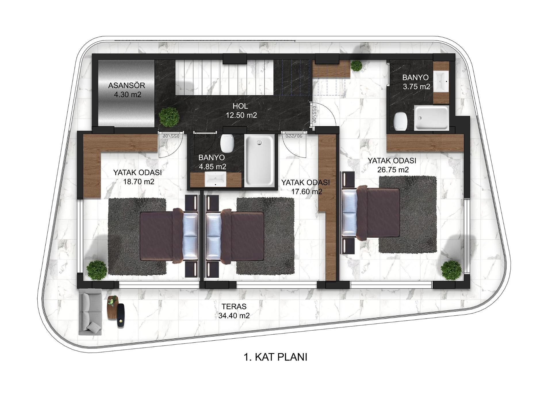 Image du plan d'étage 2