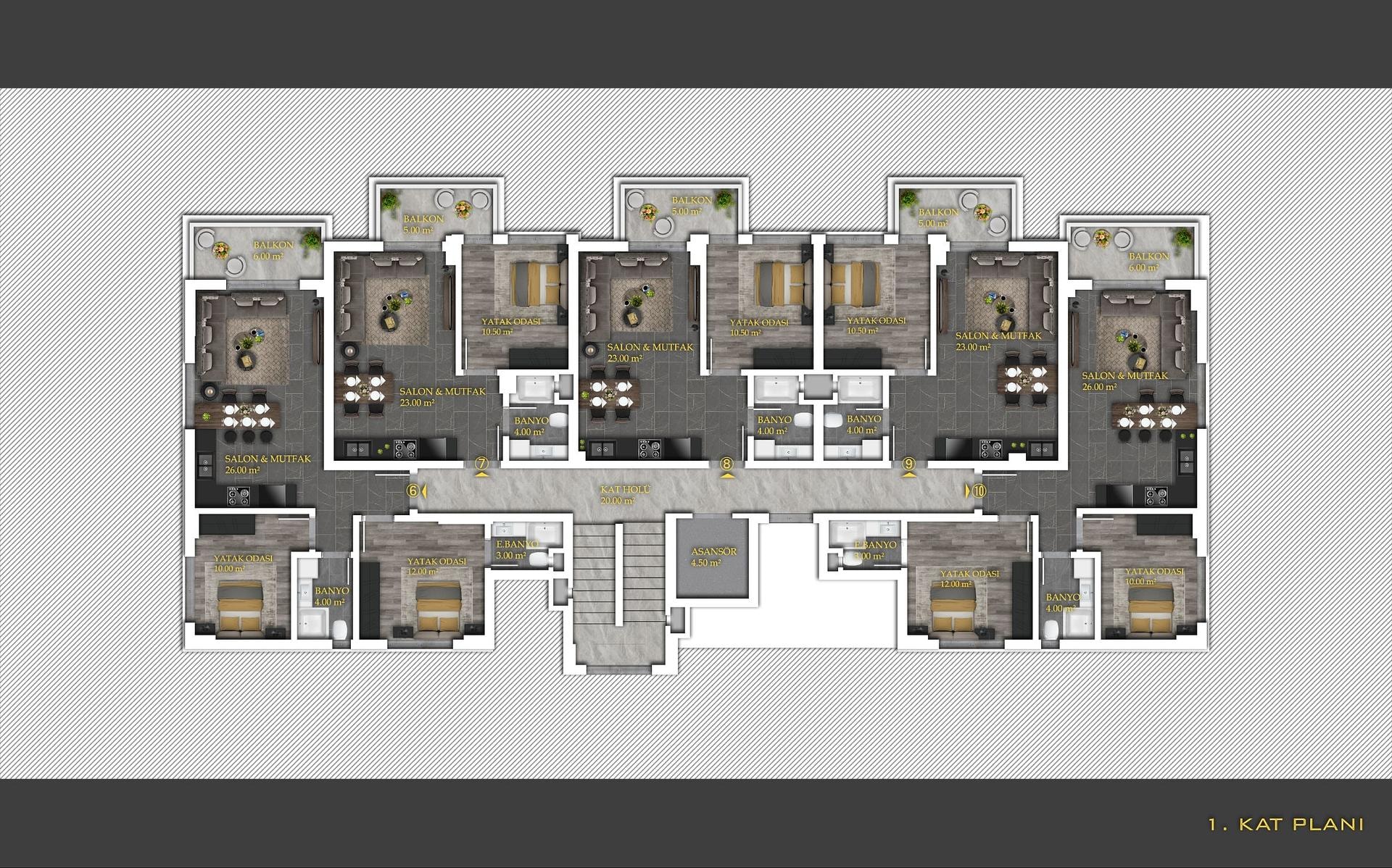Image du plan d'étage 7