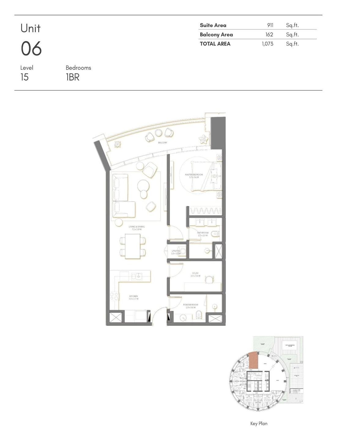 Image du plan d'étage 6
