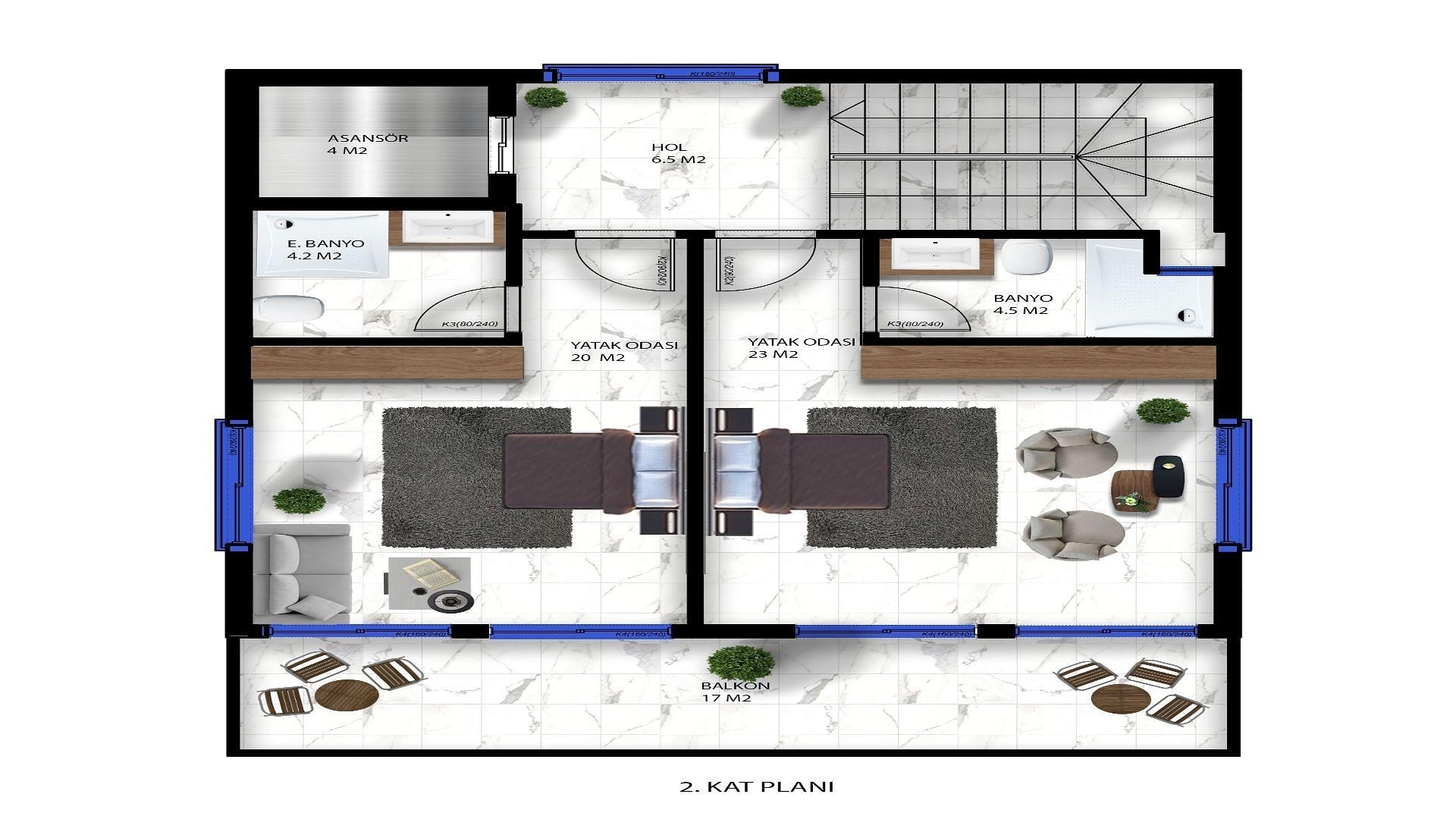Image du plan d'étage 2