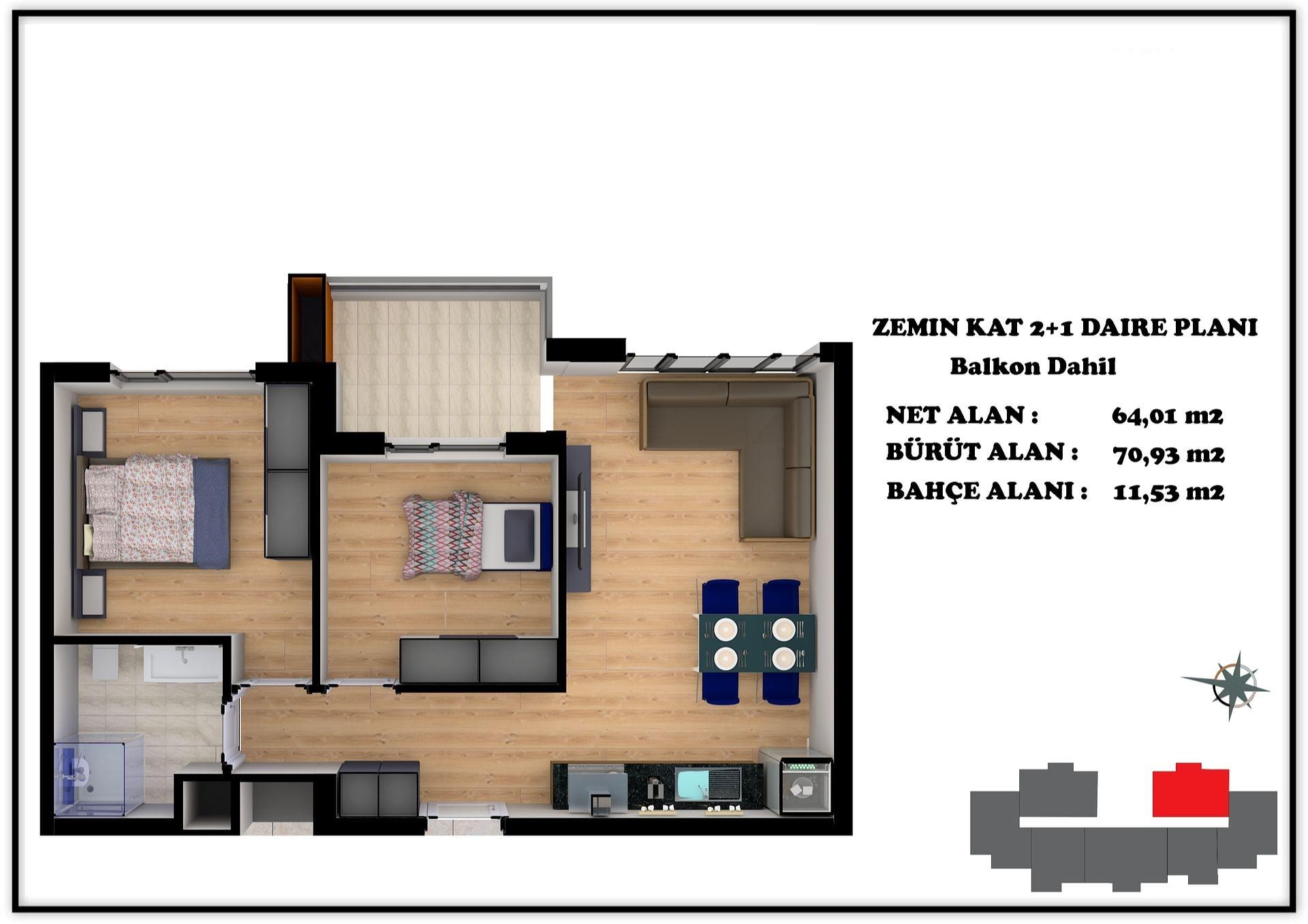 Image du plan d'étage 1