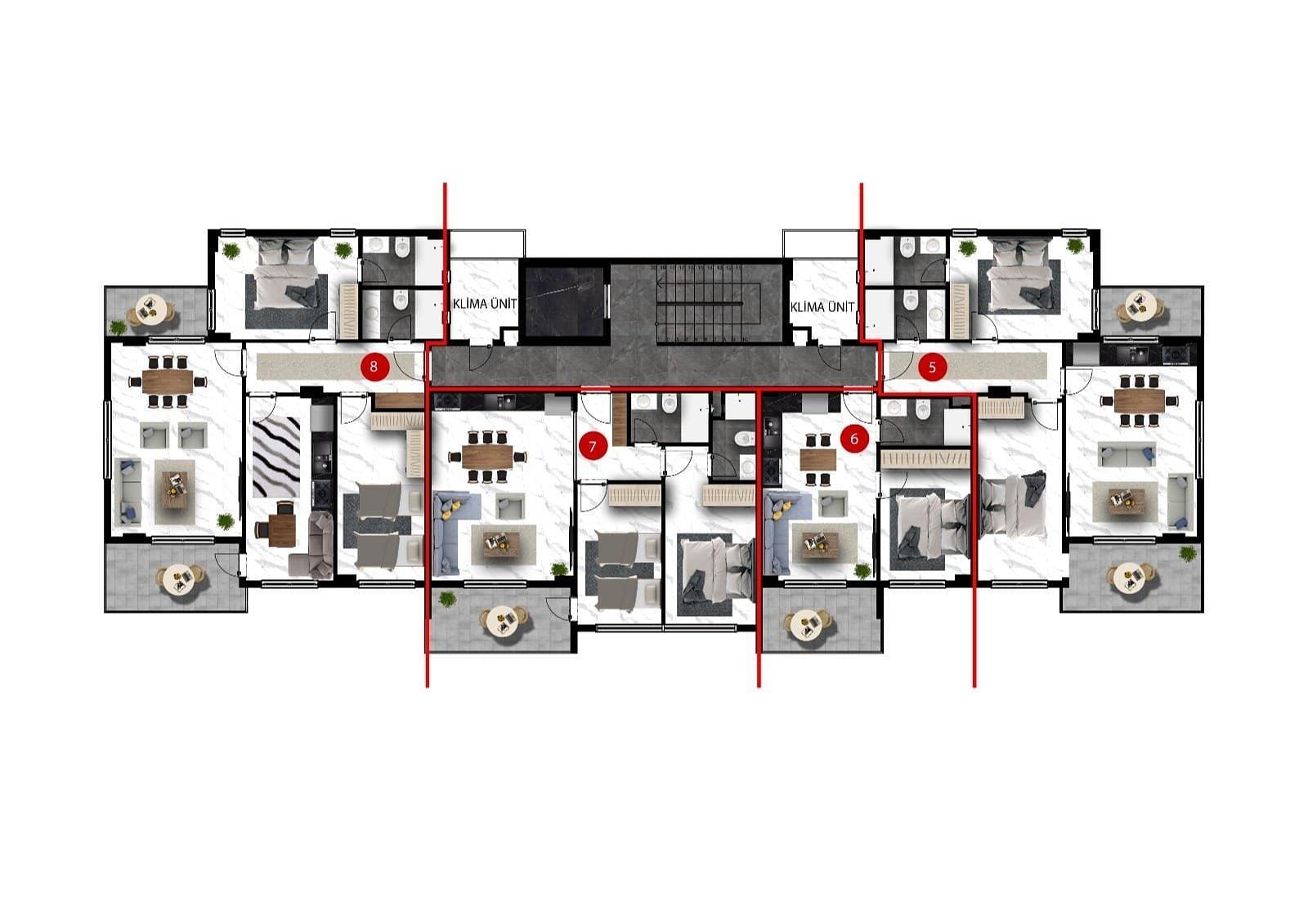 Grundrissdarstellung 3