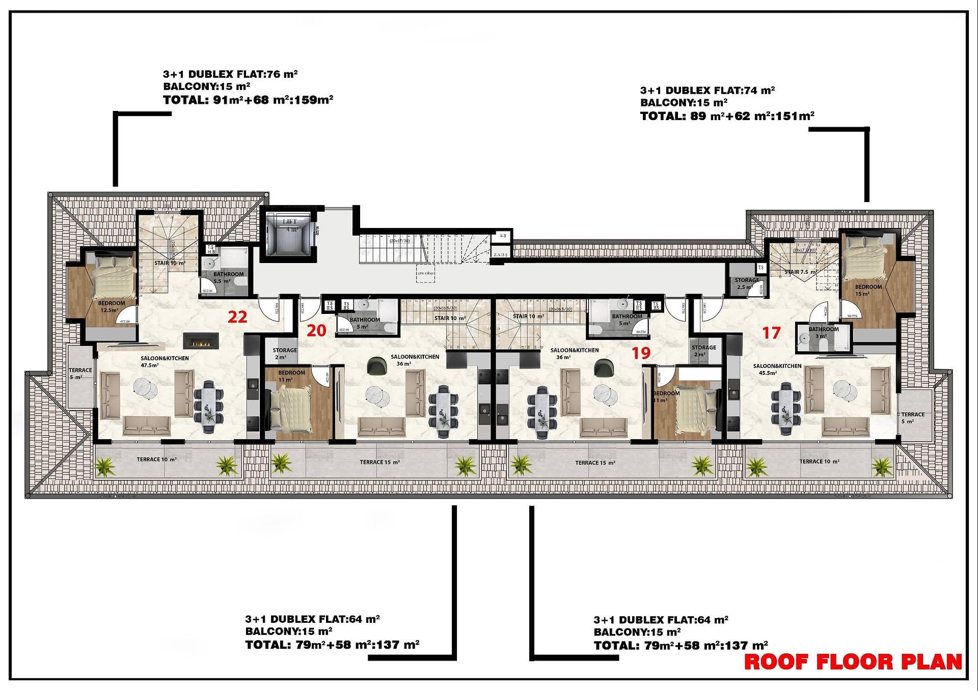 Image du plan d'étage 6