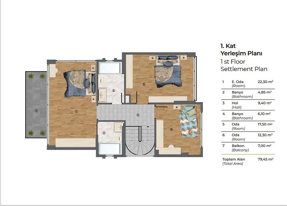 Image du plan d'étage 1
