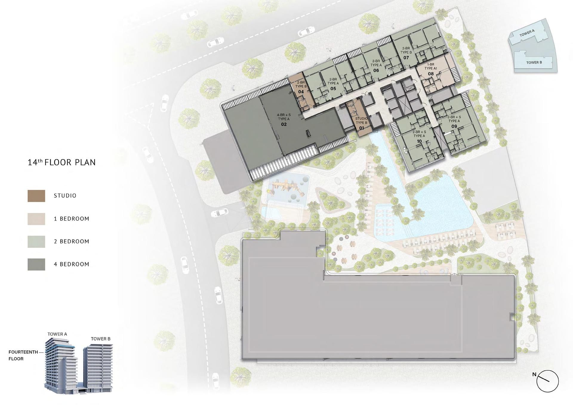 Image du plan d'étage 14