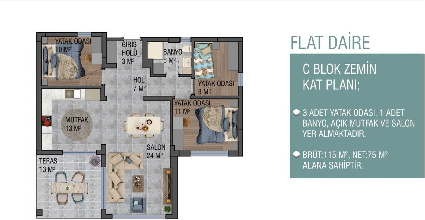 Kat Planı Resmi 2
