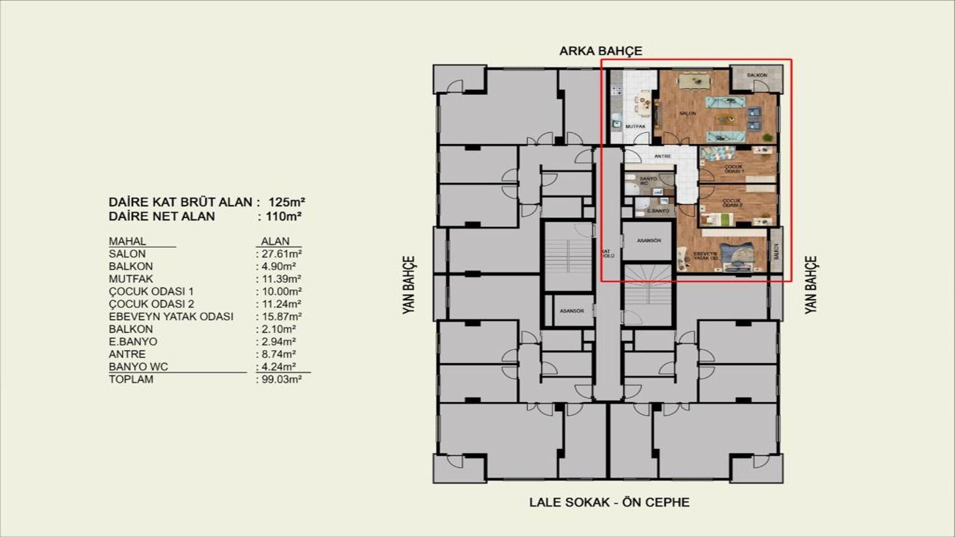 Image du plan d'étage 3