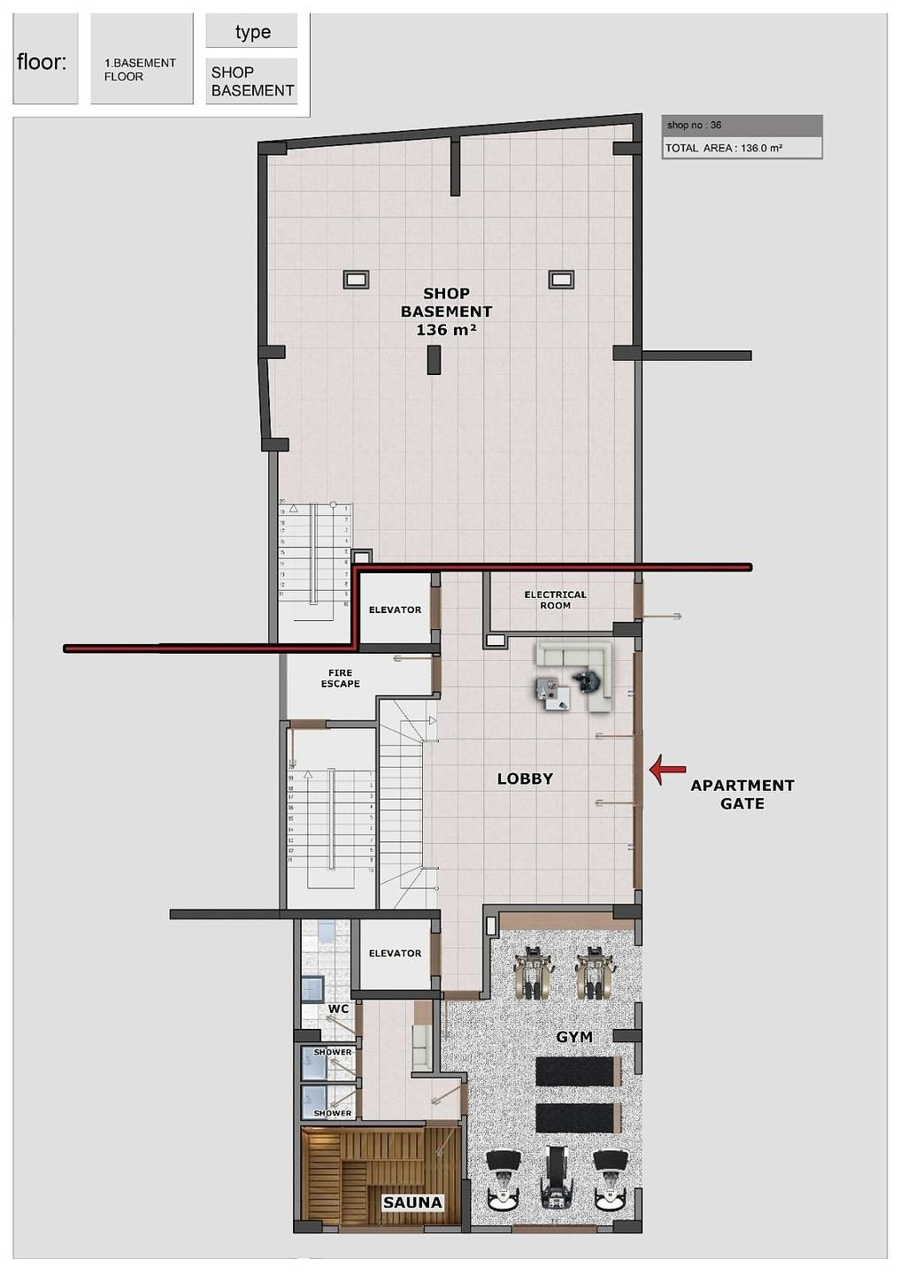 Imazhi i Planit të Katit 3