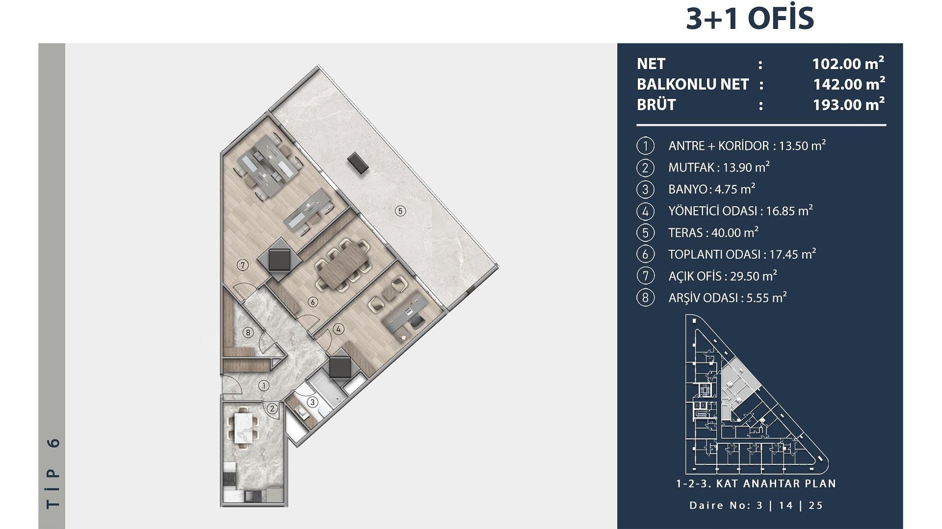 Image du plan d'étage 3