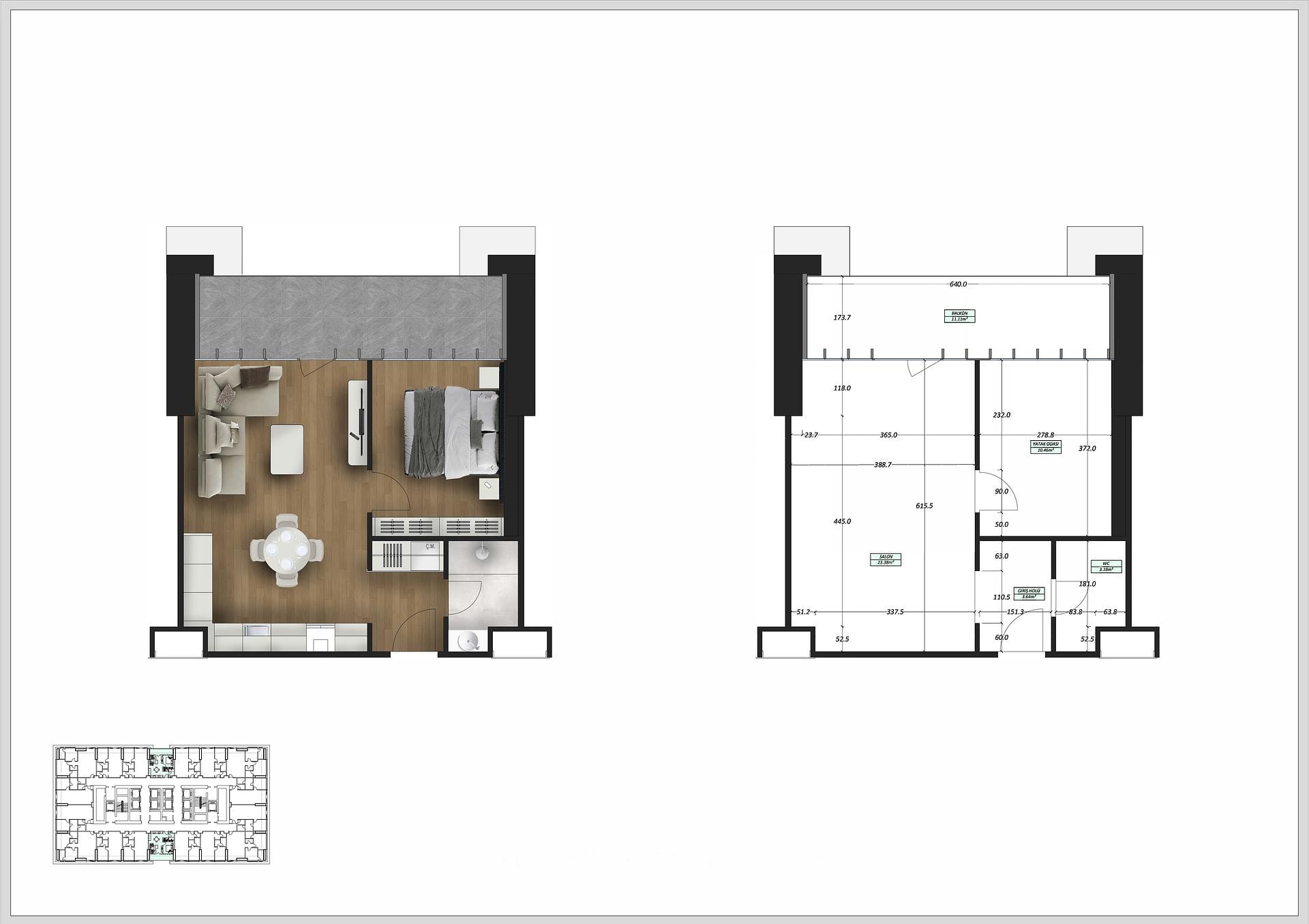 Image du plan d'étage 3