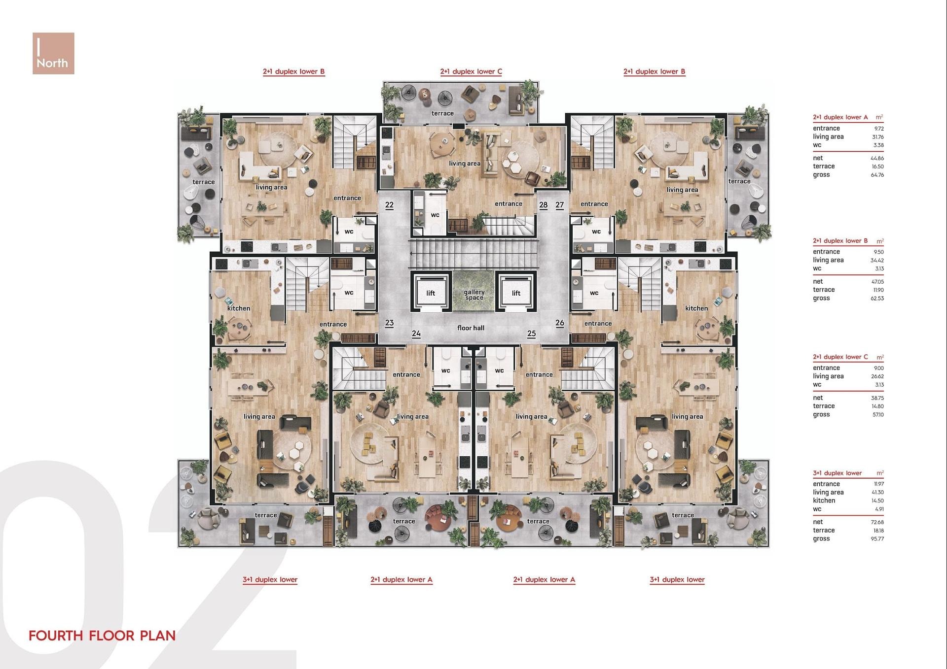 Aukšto plano vaizdas 2