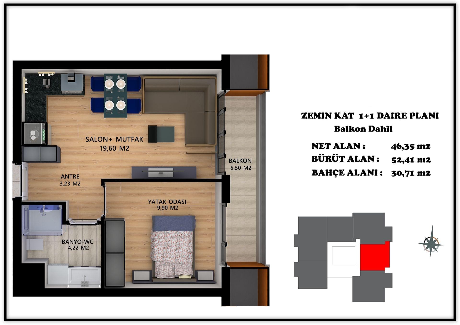 Image du plan d'étage 1