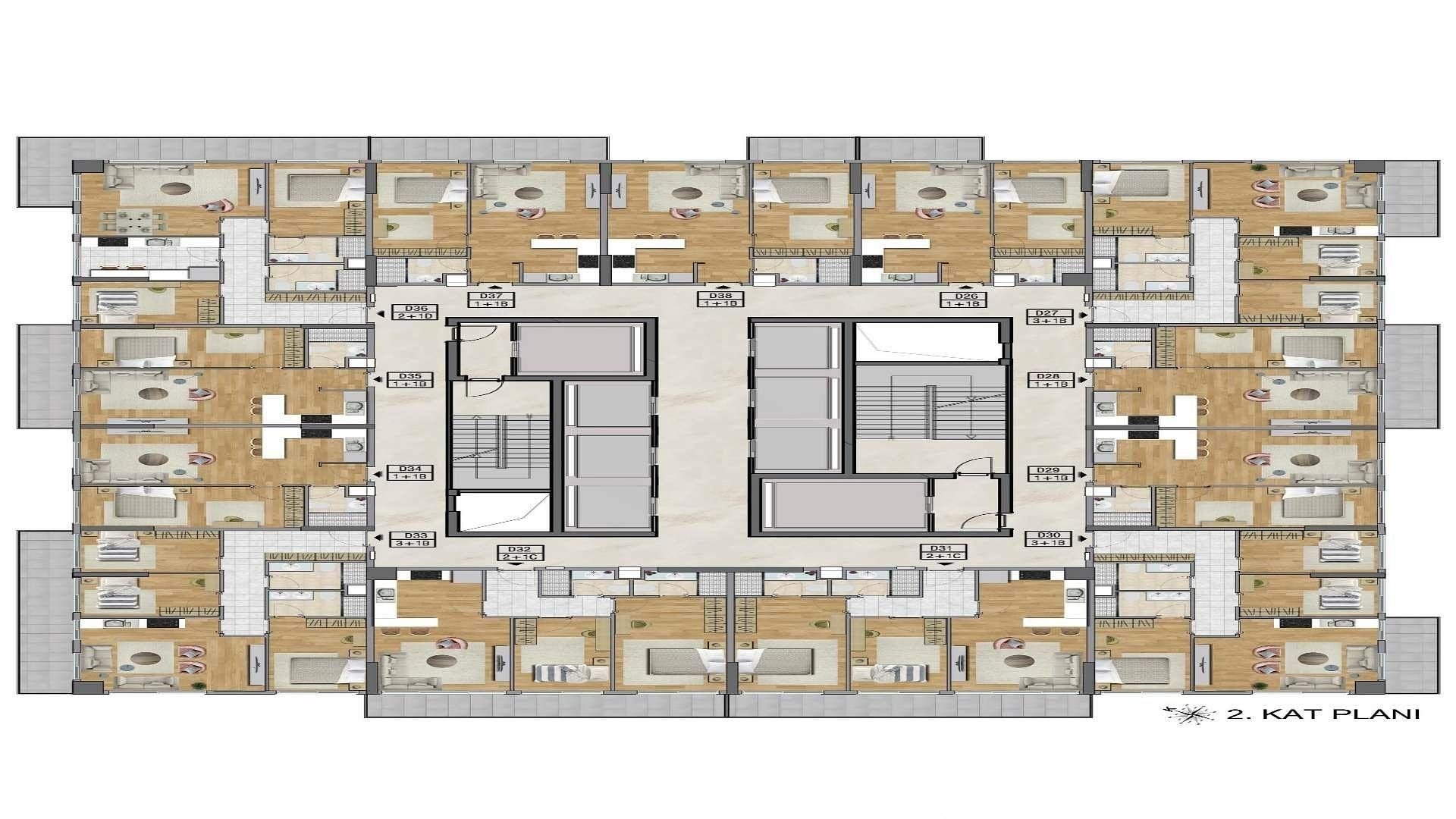 Image du plan d'étage 6
