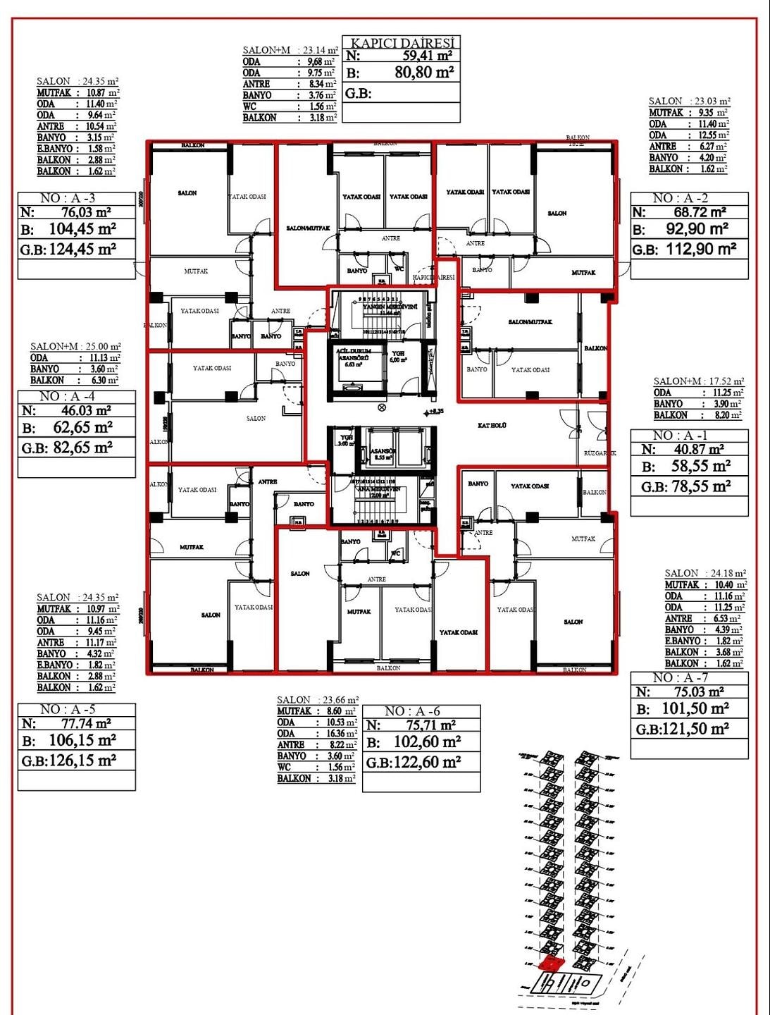 Image du plan d'étage 1