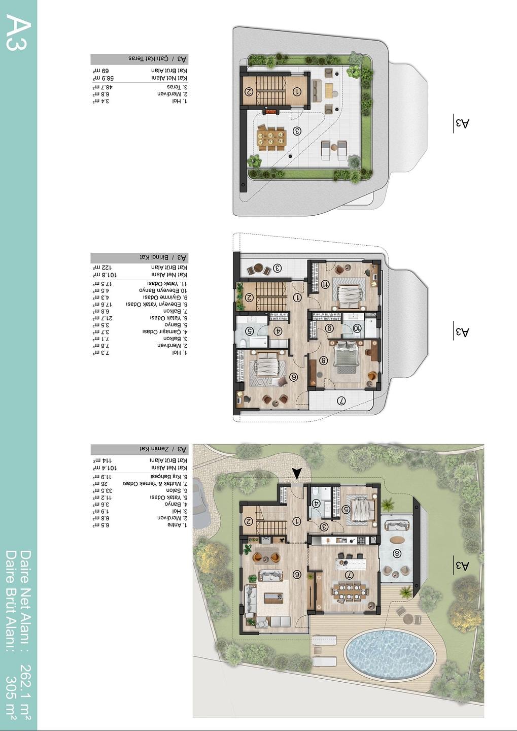 Image du plan d'étage 3