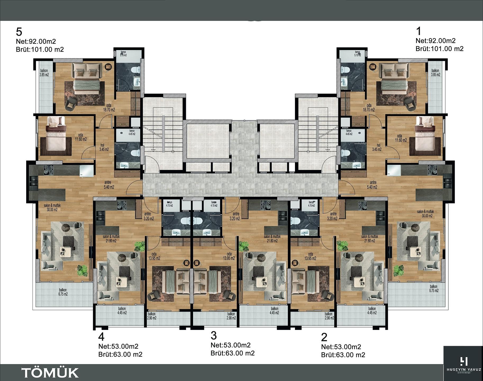 Image du plan d'étage 1