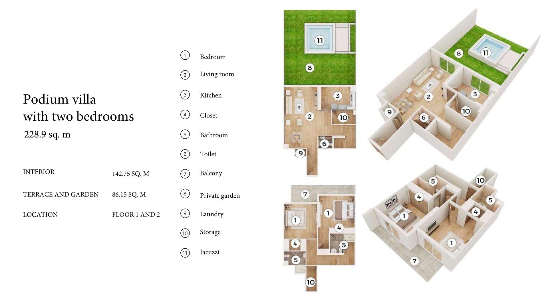 Image du plan d'étage 1