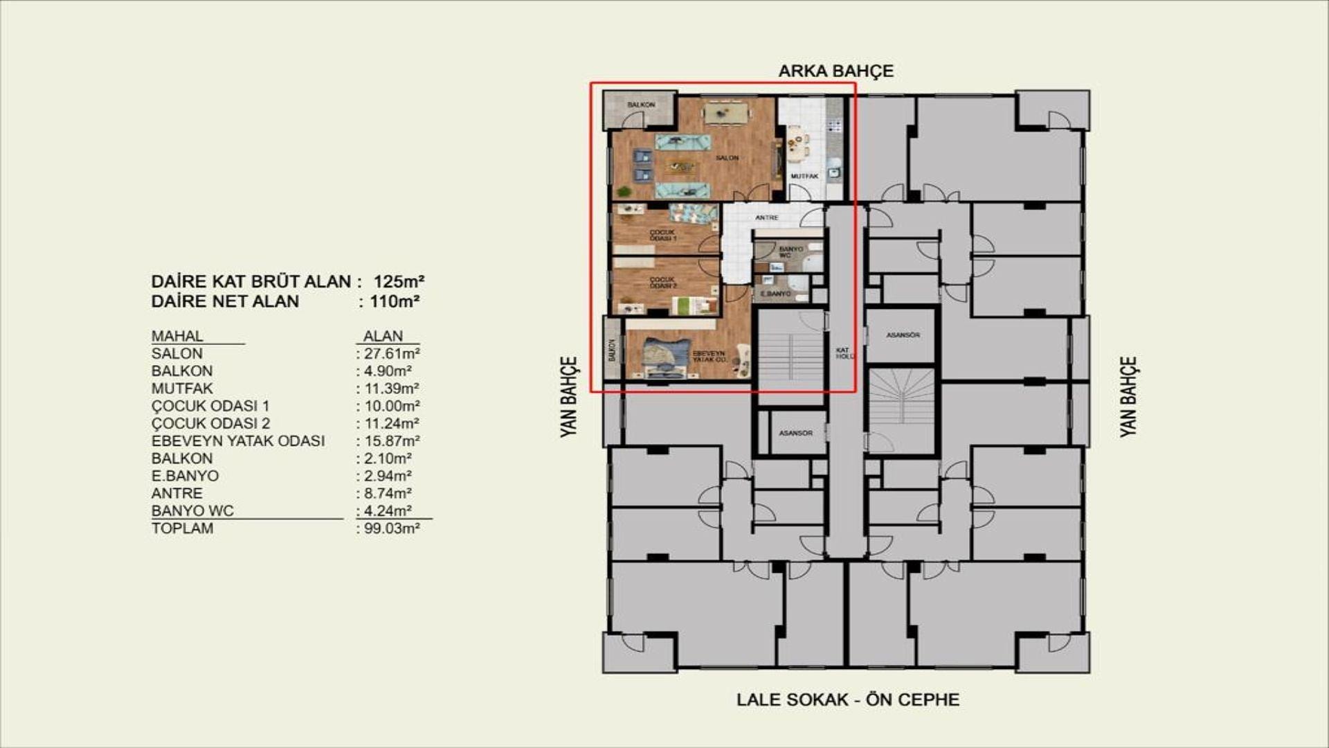 Image du plan d'étage 4