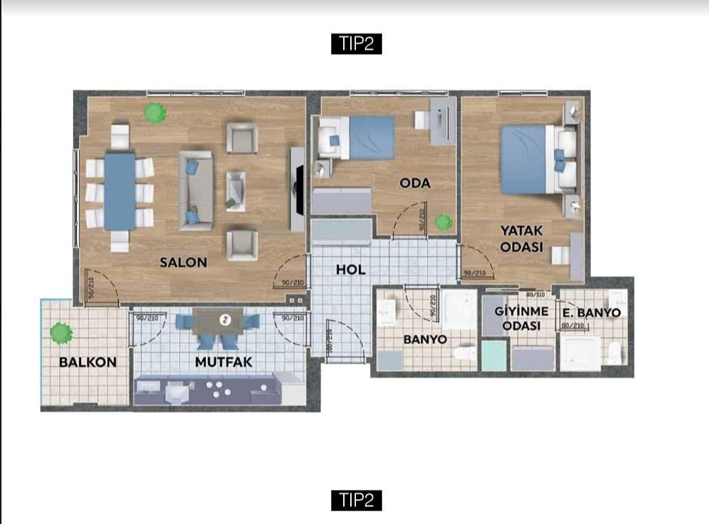 Image du plan d'étage 1