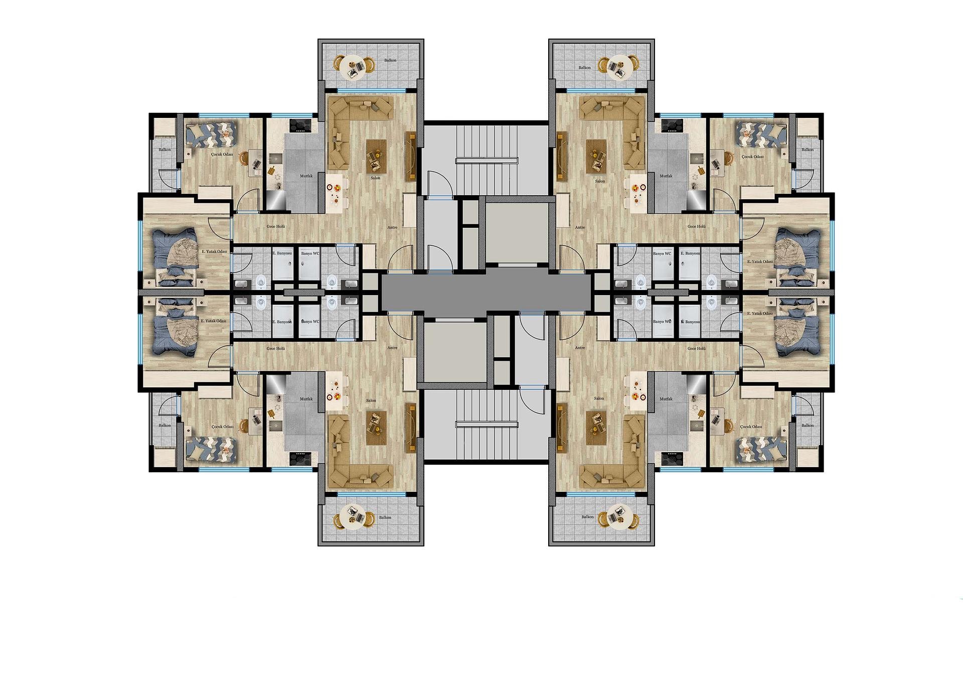 Pohjapiirroskuva 4