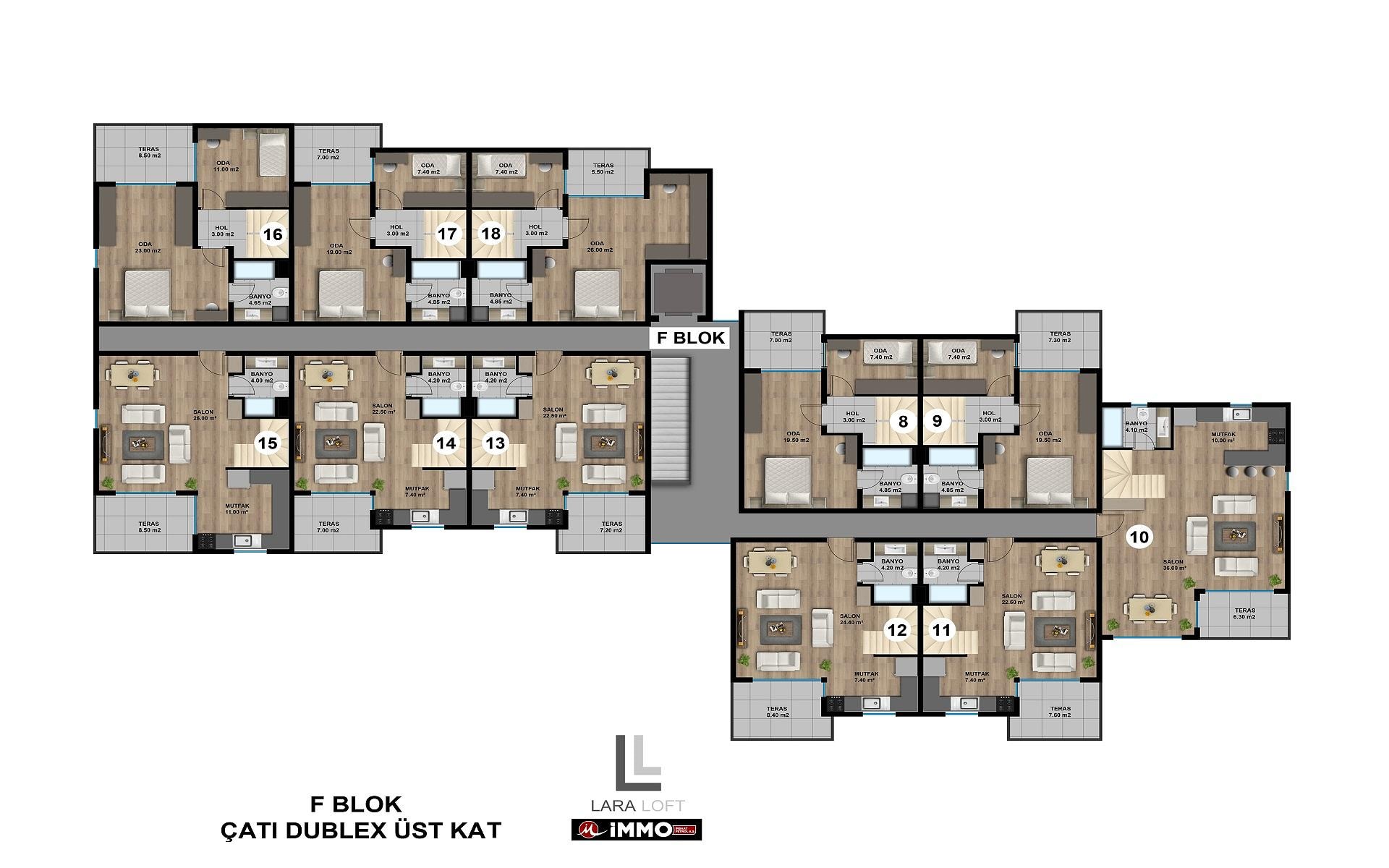 Image du plan d'étage 4