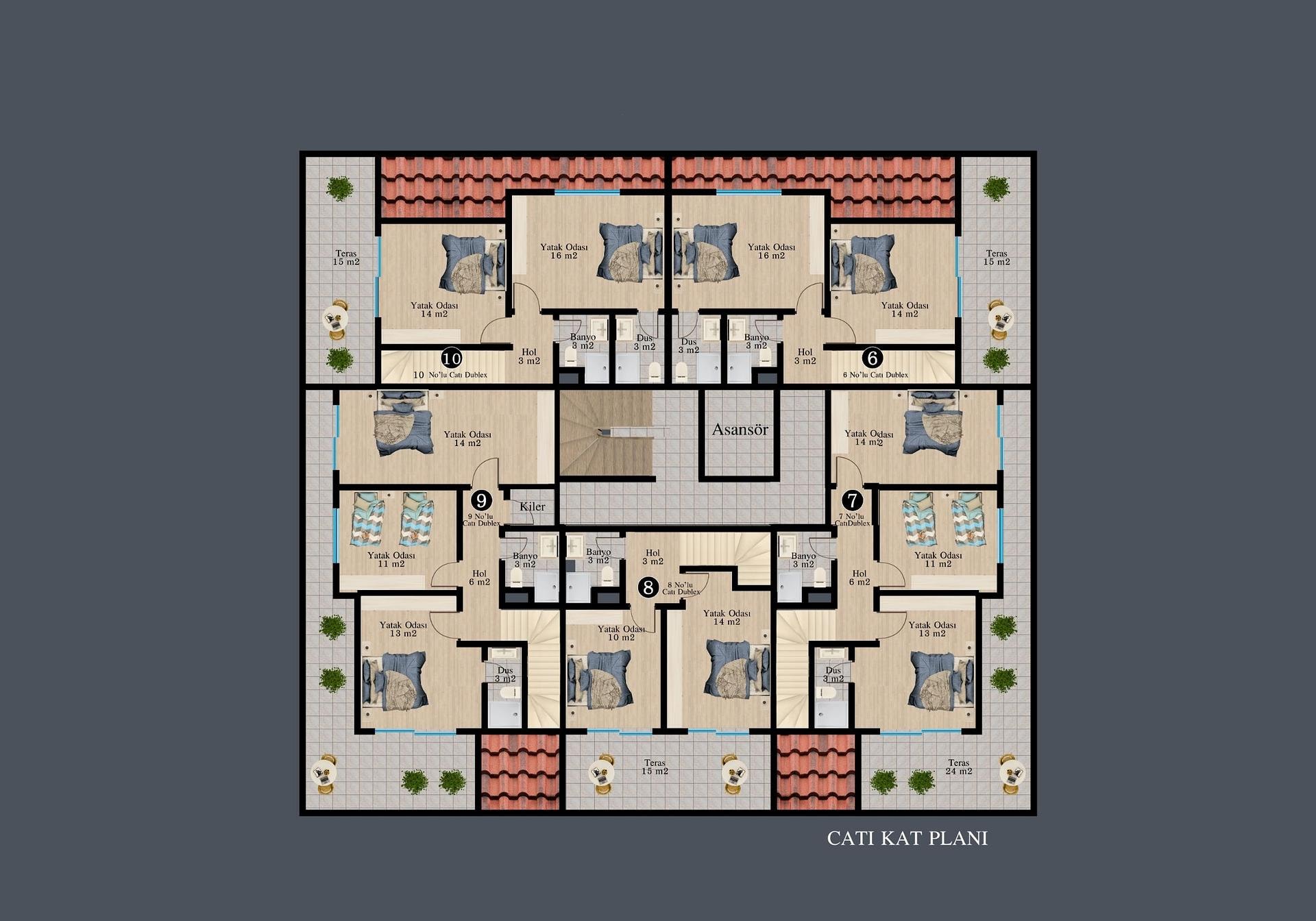 Grundrissdarstellung 3