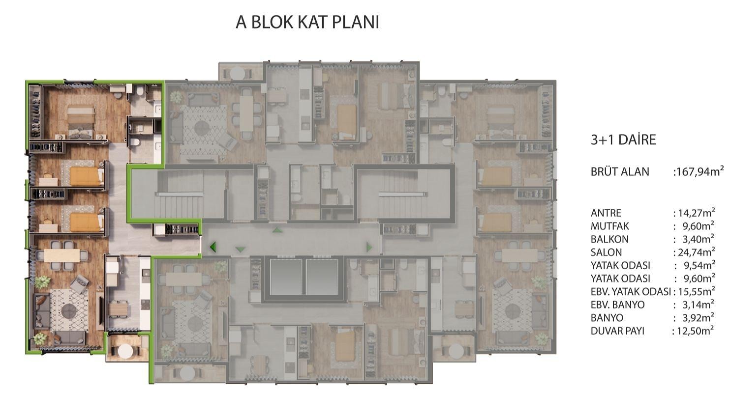 Kat Planı Resmi 1