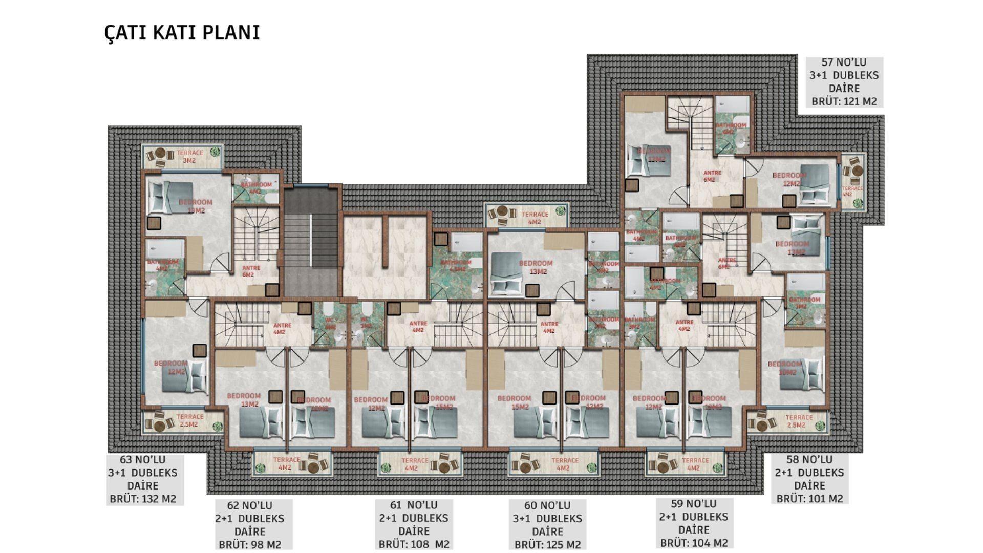 Image du plan d'étage 4