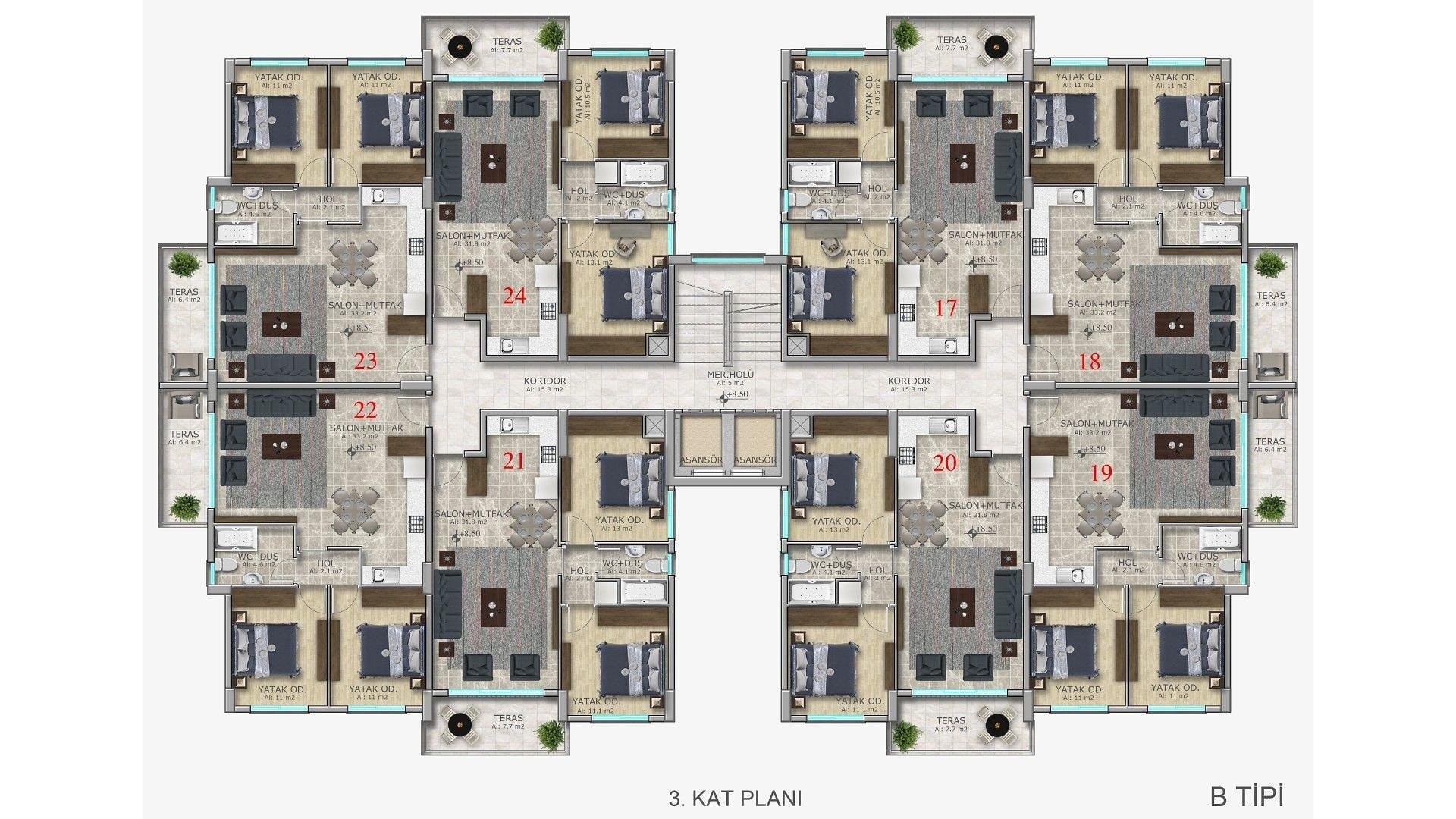 Image du plan d'étage 22