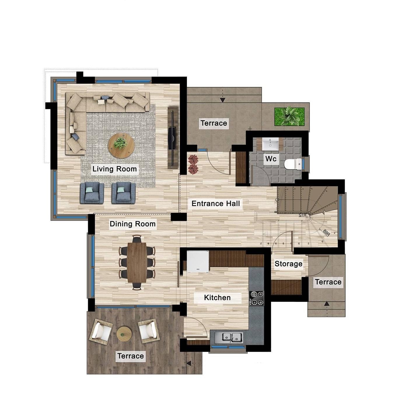 Image du plan d'étage 4