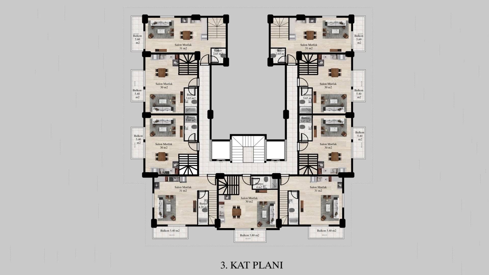 Kat Planı Resmi 1